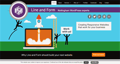 Desktop Screenshot of lineandform.co.uk